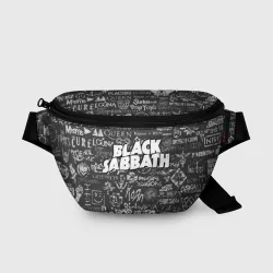 Поясная сумка 3D Black Sabbath pattern