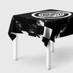 Скатерть 3D Inter клетка краски