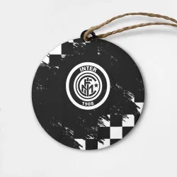 Деревянная игрушка круг Inter клетка краски