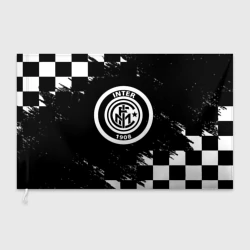 Флаг 3D Inter клетка краски