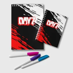 Блокнот Dayz краски штрихи