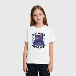 Детская футболка хлопок Совы всегда бодрствуют - фото 2
