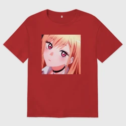 Женская футболка хлопок Oversize Marin Kitagawa