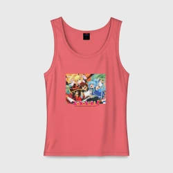 Женская майка хлопок Konosuba together