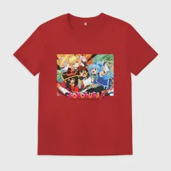Мужская футболка хлопок Konosuba together