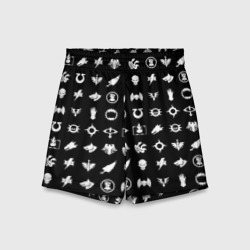 Детские спортивные шорты 3D Легионы Астартес