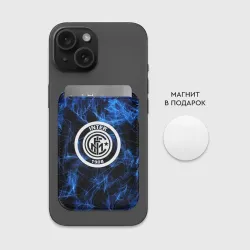 Картхолдер Magsafe магнитный Inter smoke neon - фото 2