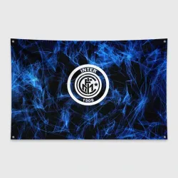 Флаг-баннер Inter smoke neon