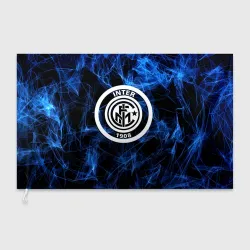 Флаг 3D Inter smoke neon