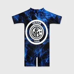 Детский купальный костюм 3D Inter smoke neon