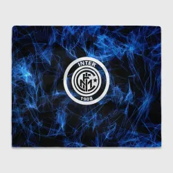 Плед 3D Inter smoke neon
