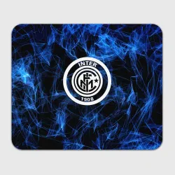 Прямоугольный коврик для мышки Inter smoke neon
