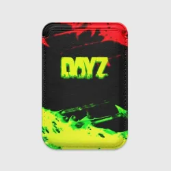 Картхолдер Magsafe магнитный Dayz кислотные краски штрихи