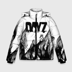 Зимняя куртка для мальчиков 3D Dayz текстура огонь