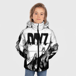 Зимняя куртка для мальчиков 3D Dayz текстура огонь - фото 2