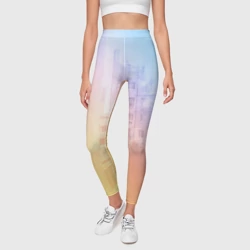 Леггинсы 3D Сквозь занавески и стёкла - фото 2