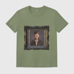 Мужская футболка хлопок j-hope Мона Лиза