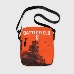 Сумка через плечо 3D Солдат и самолеты Battlefield 6