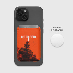 Картхолдер Magsafe магнитный Солдат и самолеты Battlefield 6 - фото 2