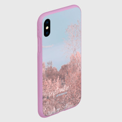 Чехол для iPhone XS Max матовый Атмосфера сентябрь - фото 2