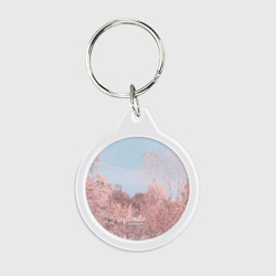 Брелок круглый Атмосфера сентябрь