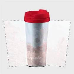 Термокружка-непроливайка Атмосфера сентябрь - фото 2