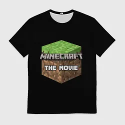 Мужская футболка 3D Minecraft в кино