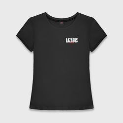 Женская футболка хлопок Slim Аниме Лазарь светлый