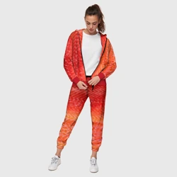 Женский костюм 3D Лосось филе текстура - фото 2