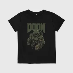Детская футболка хлопок Doom shooter
