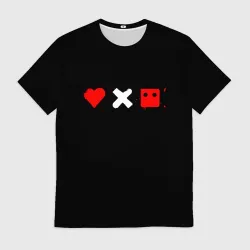 Мужская футболка 3D Love death robots