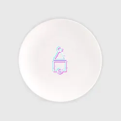 Тарелка Logo squid game