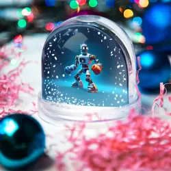 Игрушка Снежный шар Bender bending robot - boxing team - фото 2