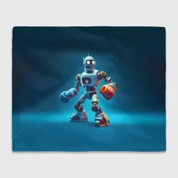 Плед 3D Bender bending robot - boxing team
