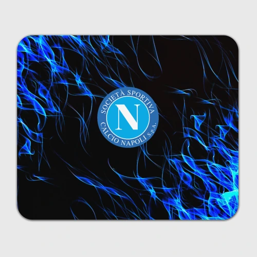 Прямоугольный коврик для мышки Napoli blue flame
