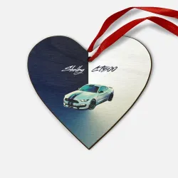 Деревянная игрушка Сердце Ford gt500 - градиент