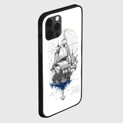 Чехол для iPhone 12 Pro Корабль - иллюстрация - фото 2
