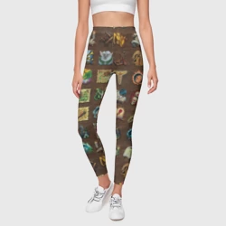 Леггинсы 3D Все навыки в героях 3 - фото 2