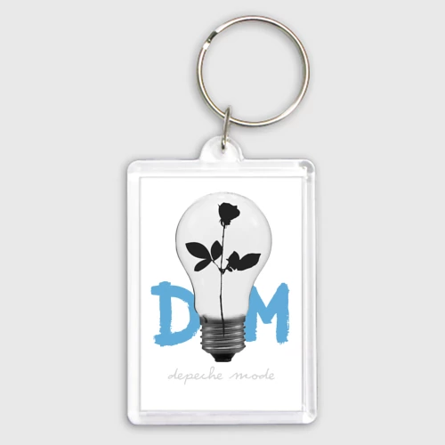 Брелок прямоугольный 35*50 Depeche Mode - Lamp 