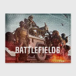 Обложка для студенческого билета Солдаты на машине Battlefield 6