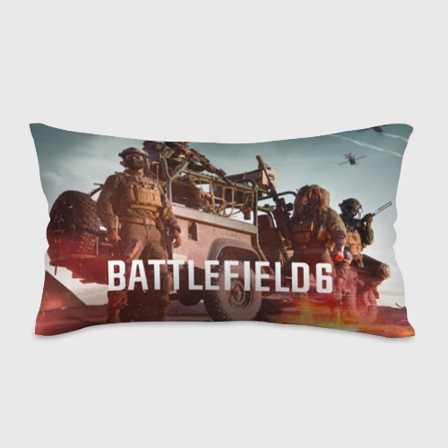 Подушка 3D антистресс Солдаты на машине Battlefield 6