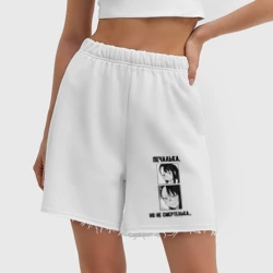 Женские шорты oversize футер хлопок Не смертелька - фото 2