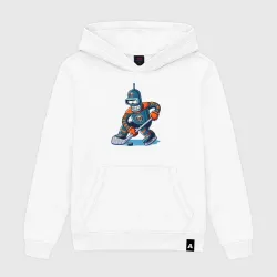 Женская толстовка хлопок Bender is a cool hockey forward