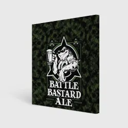 Холст квадратный Battletoads Zitz ale