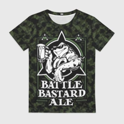 Женская футболка 3D Battletoads Zitz ale