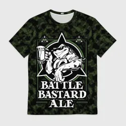 Мужская футболка 3D Battletoads Zitz ale