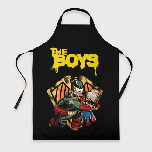Фартук 3D The boys - Simpsons