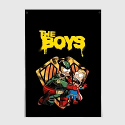 Постер The boys - Simpsons