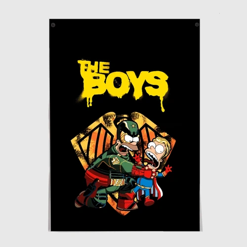 Постер The boys - Simpsons