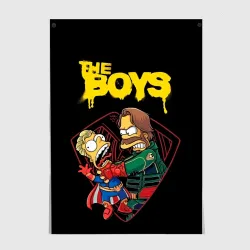 Постер Simpsons - the boys 